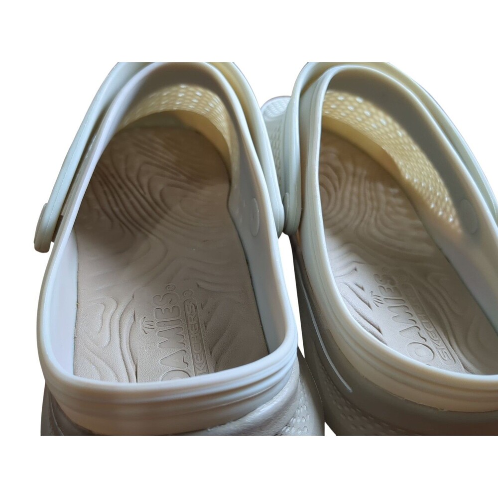 Skechers Women Go Walk Foamies Womens Size 10 Natural - Picture 9 of 10